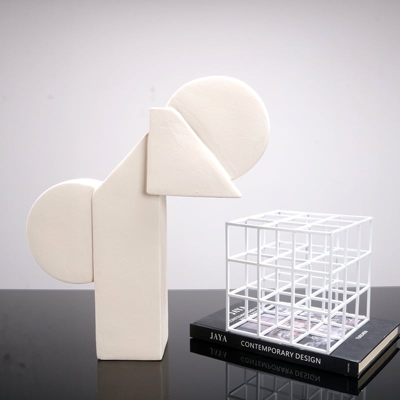 Nordijsko-inspirirani kreativni nepravilni apstraktni geometrijski ukrasi za dom i izložbeni prostor