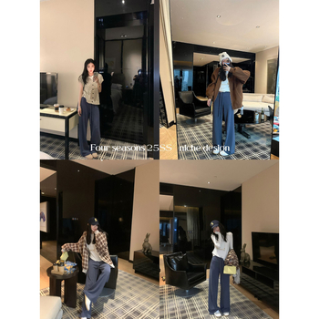 Ženske hlače s vezicom, širokog kroja, kratke duljine, casual