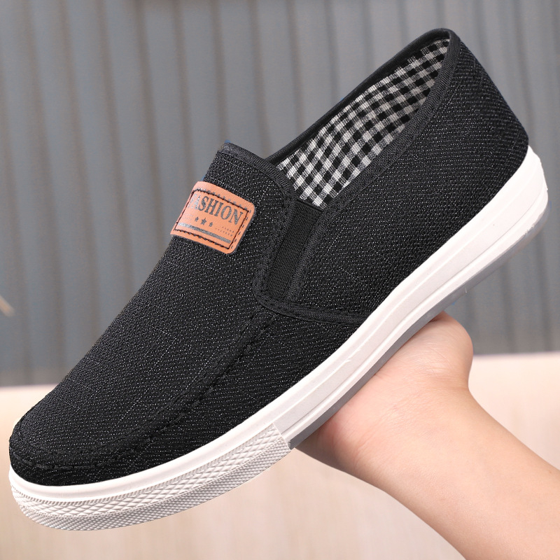 Denim slip-on tenisice za muškarce i žene, prozračne, udobne, ravna potplata, za proljeće i jesen