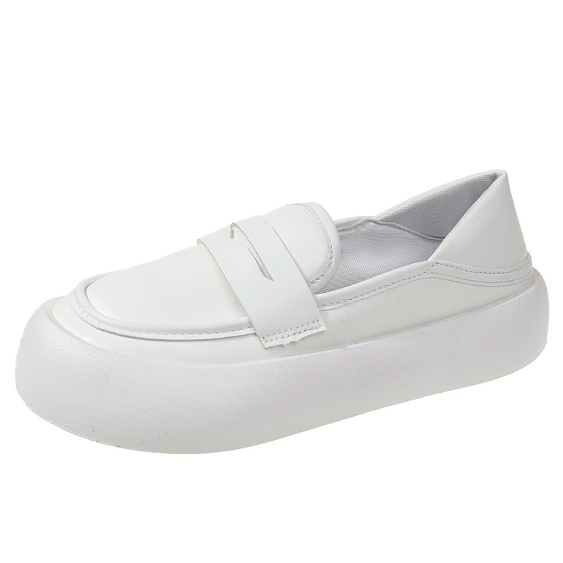 Pantofi de asistentă medicală pentru femei, respirabili, cu talpă moale, antiderapant, albi, slip-on