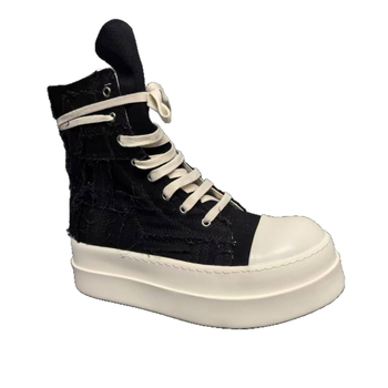 Platnene visoke tenisice unisex, prozračne i otporne, s povećanjem visine od 7 cm