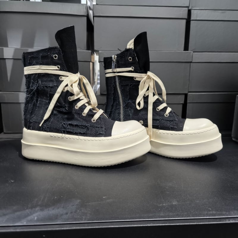 Platnene visoke tenisice unisex, prozračne i otporne, s povećanjem visine od 7 cm