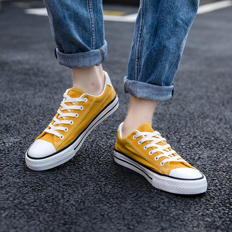 Unisex platnene tenisice, jesenji korejski stil, casual cipele za studente, niskog profila, inspirirane Harajuku stilom
