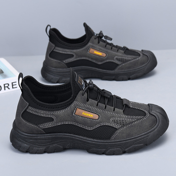 Férfi Dad Shoes cipő, őszi modell – pekingi öreg vászoncipő, légáteresztő, kültéri túrázáshoz és hétköznapokra, casual, puha talp