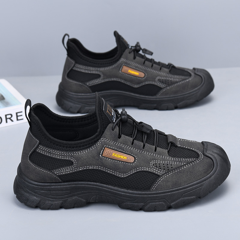 Férfi Dad Shoes cipő, őszi modell – pekingi öreg vászoncipő, légáteresztő, kültéri túrázáshoz és hétköznapokra, casual, puha talp
