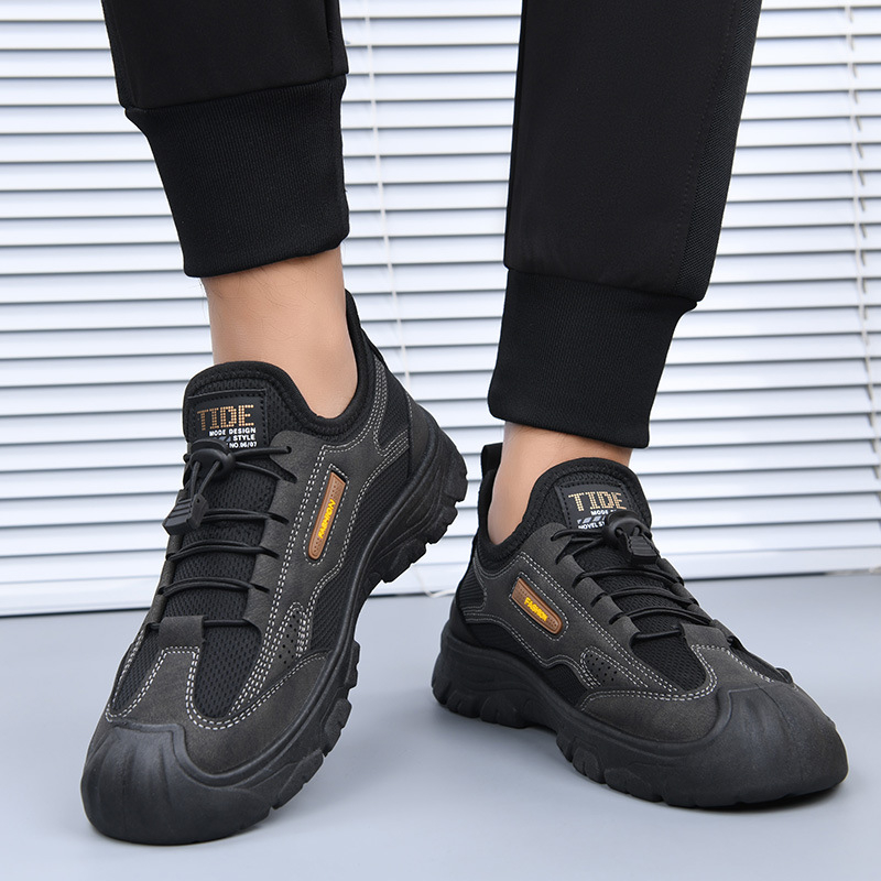 Férfi Dad Shoes cipő, őszi modell – pekingi öreg vászoncipő, légáteresztő, kültéri túrázáshoz és hétköznapokra, casual, puha talp