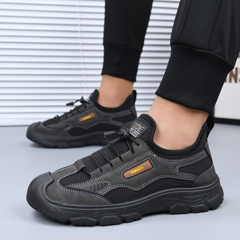 Férfi Dad Shoes cipő, őszi modell – pekingi öreg vászoncipő, légáteresztő, kültéri túrázáshoz és hétköznapokra, casual, puha talp