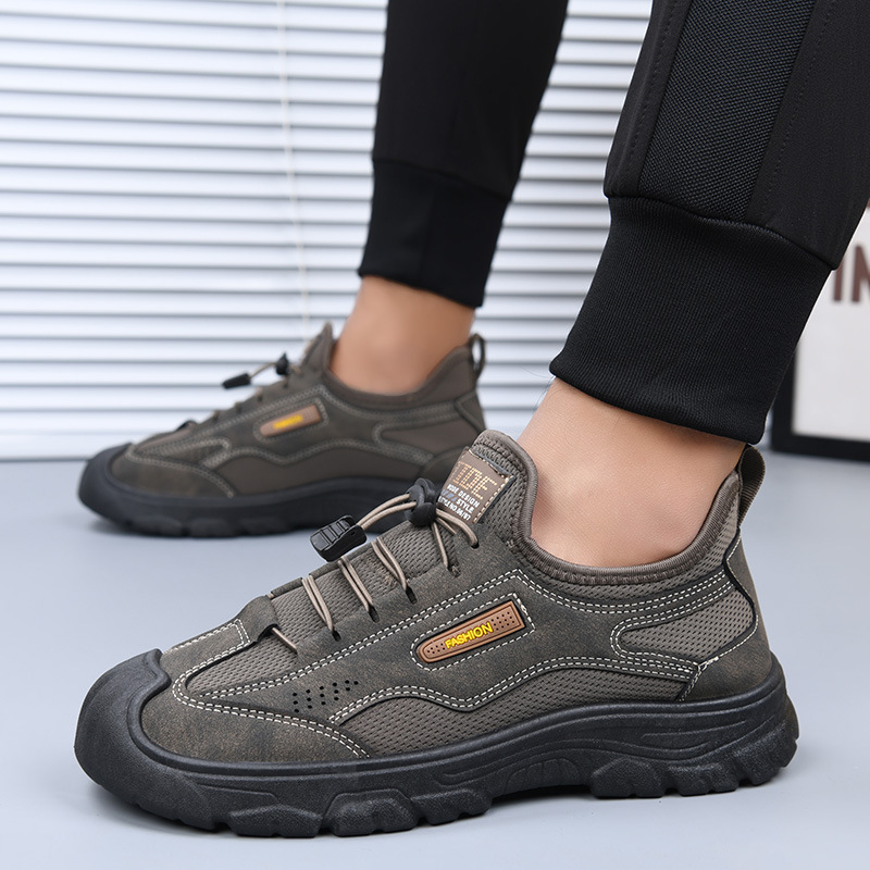 Férfi Dad Shoes cipő, őszi modell – pekingi öreg vászoncipő, légáteresztő, kültéri túrázáshoz és hétköznapokra, casual, puha talp