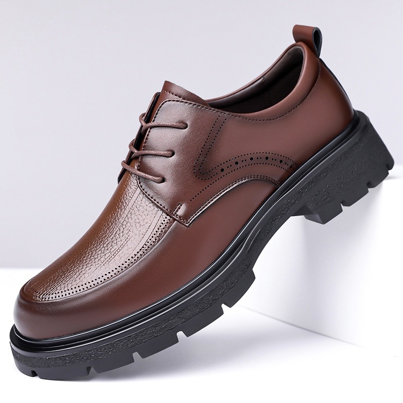 Muške brogue cipele s izrađenim uzorcima, retro casual kožne cipele, britanski stil poslovno-formalne cipele, vjenčane cipele za mladoženju 6805