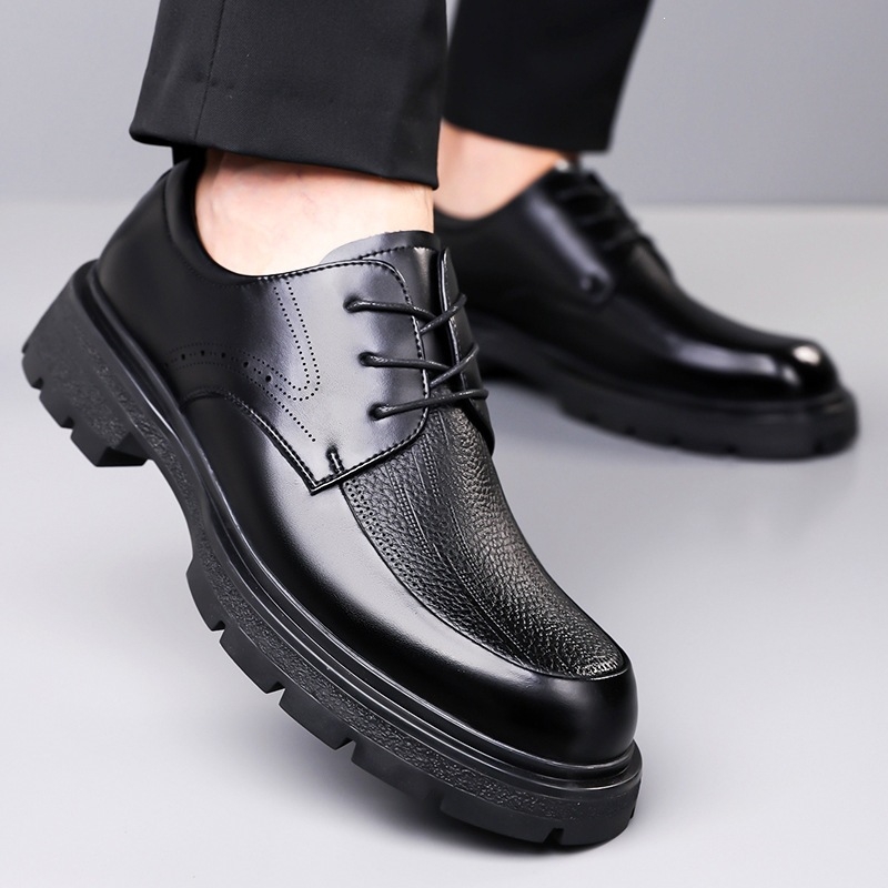 Muške brogue cipele s izrađenim uzorcima, retro casual kožne cipele, britanski stil poslovno-formalne cipele, vjenčane cipele za mladoženju 6805