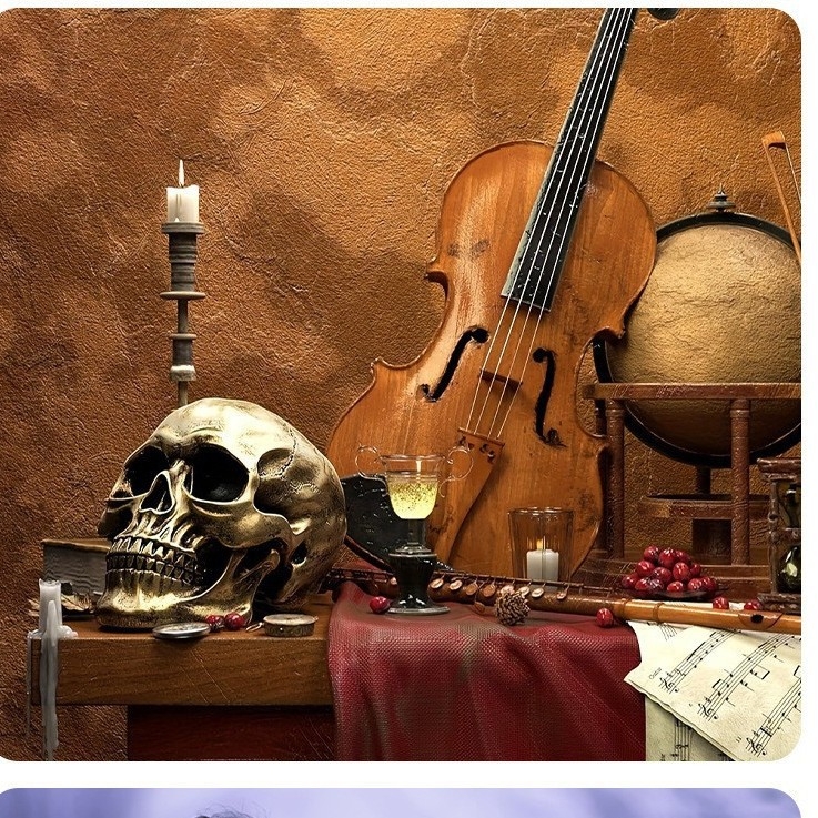 Lubanja od smole za Halloween — personalizirana ukras za ured