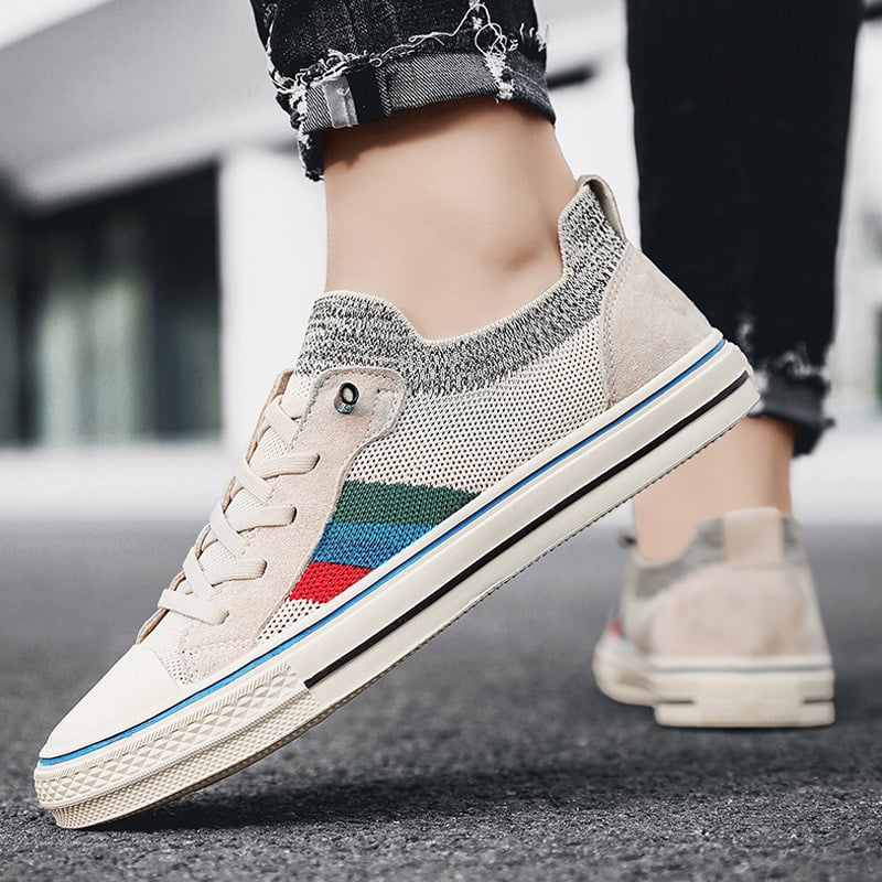 Muške platnene Slip-On tenisice, prozračne, antibakterijske, casual, s niskim gornjim dijelom