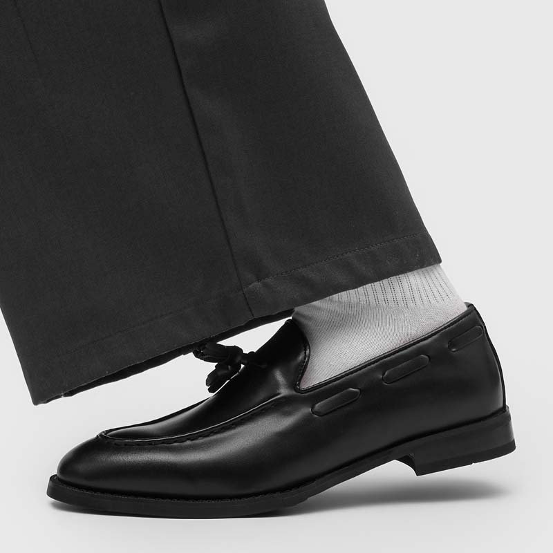 Ljetne brog cipele s resicama za muškarce, prozračne, s špicastom nosom, slip-on casual loafers 24306-H