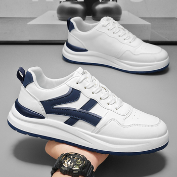 Muške bijele tenisice 2026 – prozračne, casual sportske obuće, slip-on, mek đon