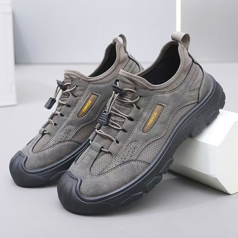 Proljetne muške planinarske tenisice – prozračne i udobne za outdoor šetnje, svestrana casual obuća, slip-on s mekanom potplatom