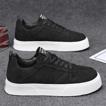Мъжки пролетни обувки 2025 с дишаща мека подметка и цветни панели, board shoes за ежедневието