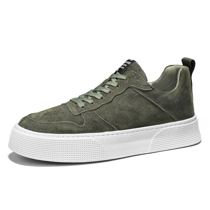 Мъжки пролетни обувки 2025 с дишаща мека подметка и цветни панели, board shoes за ежедневието