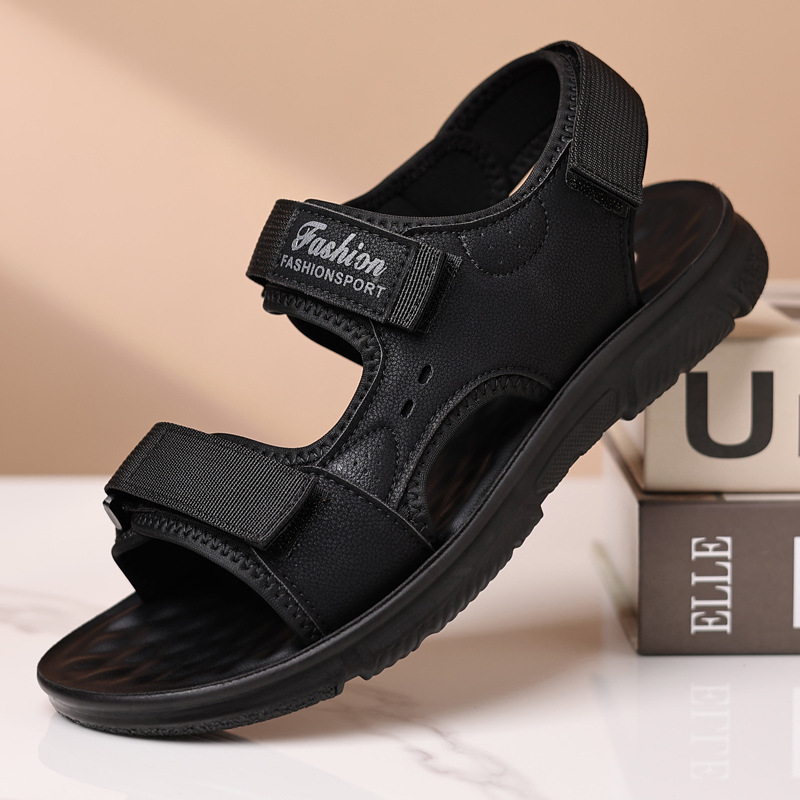 Férfi Velcro-s nyári szandálok, 46–50-es méretek, lélegző