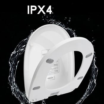 Vas de toaletă inteligent termostatic, vas de toaletă încălzit electric universal pentru uz casnic, pernă pentru vas de toaletă cu husă căptușită, inel de scaun în formă de U și V