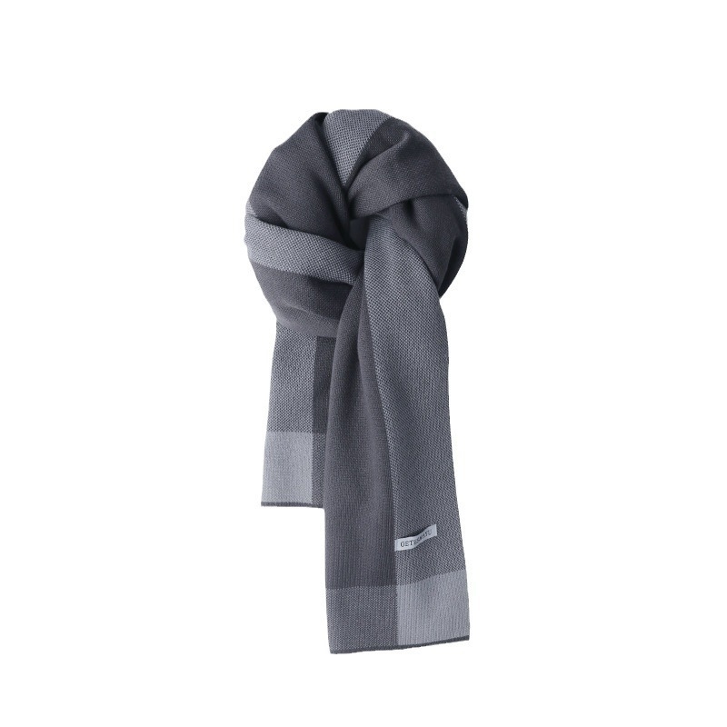 Karirani šal, muški i ženski, zimski stil, korejski stil, ležerni par stil, topao vuneni šal