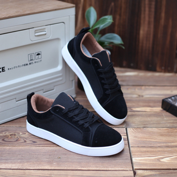 2025 Hongkong-stílusú könnyű luxus, lélegző férfi alacsony toppos sneaker piros talppal és betűkkel