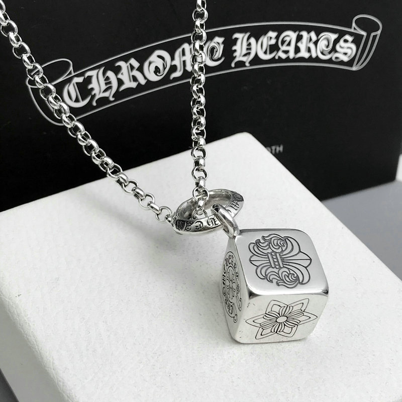 Chrome Hearts križni privjesak s bakrenom lancem, dužine 61–70 cm, unisex, punk stil