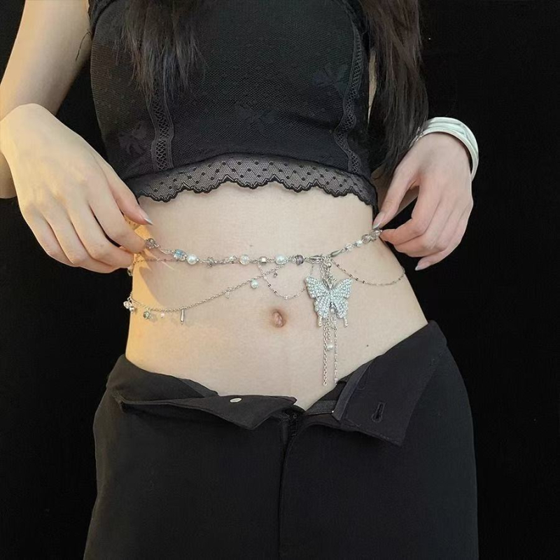 Boemski stil metalni kaiš za struk, elegantan dizajn, svestran i jedinstven dodatak za žene