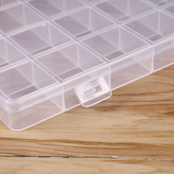 DIY plastična kutija za pohranu s poklopcem, 28 pretinaca, za hardverske dijelove i nakit
