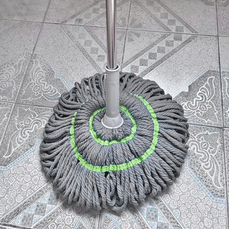 Kućni teleskopcki mop bez dodirivanja, suho i mokro čišćenje, okretna glava, upijajuća krpa, čisto jednim pokretom