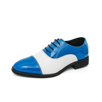 Pantofi bărbați din piele cu vârf ascuțit, stil coreean, mărime mare, britanic inspirat, pantofi eleganți-casual cu șireturi, lucioși