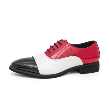 Pantofi bărbați din piele cu vârf ascuțit, stil coreean, mărime mare, britanic inspirat, pantofi eleganți-casual cu șireturi, lucioși