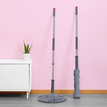 Nehrđajući čelični okretni mop s automatskim iscijeđivanjem, bez ruku, za kućnu upotrebu
