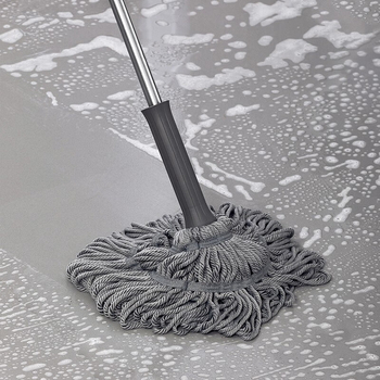Nehrđajući čelični okretni mop s automatskim iscijeđivanjem, bez ruku, za kućnu upotrebu