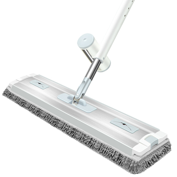 Aluminijski plosnati mop za kućnu upotrebu s Chenille vlaknima, bez pranja rukama, učinkovit alat za čišćenje podova