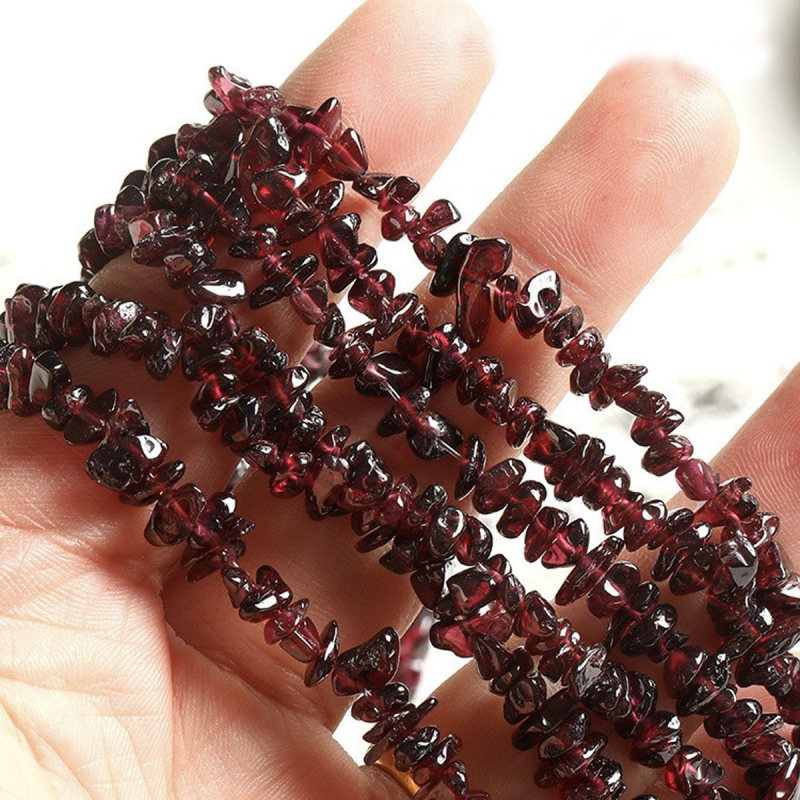 4 mm ljubičaste kristalne čipperle – nepravilne granule za DIY nakit, s perlescentnim sjajem, za narukvicu i ogrlicu