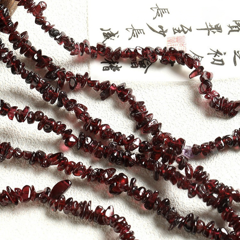 4 mm ljubičaste kristalne čipperle – nepravilne granule za DIY nakit, s perlescentnim sjajem, za narukvicu i ogrlicu