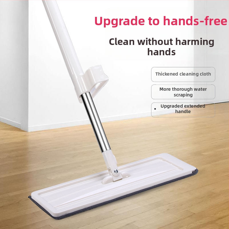 Bez ruku plosnati mop za kućnu upotrebu, apsorbirajući, teleskopska dužina 120 cm, univerzalno čišćenje