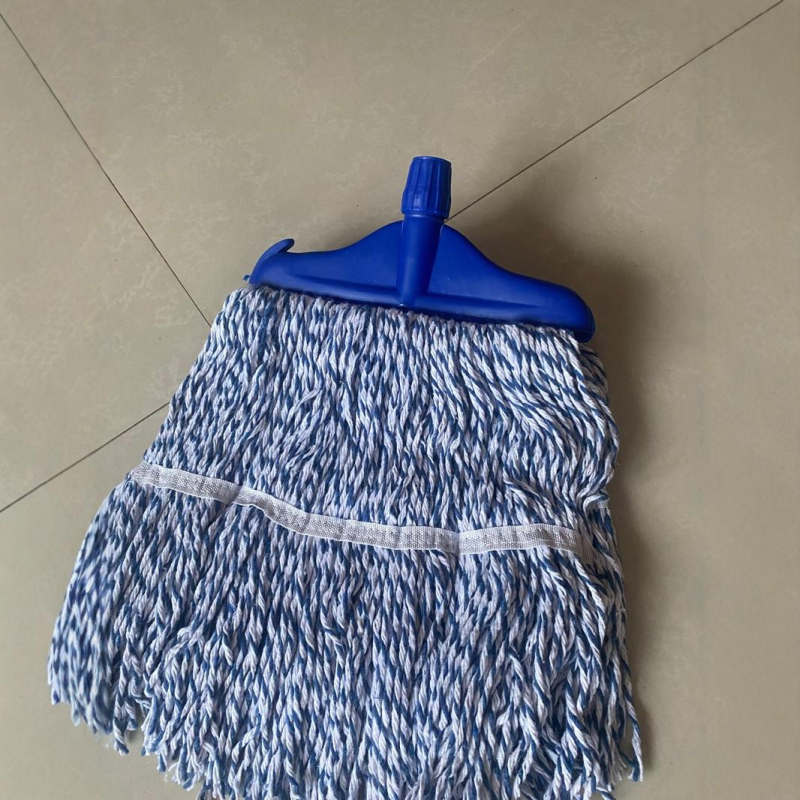 Ploški mop od pamucne gaze s pamucnim vlaknom, glava mopa duga 70 cm, za kućnu i komercijalnu uporabu