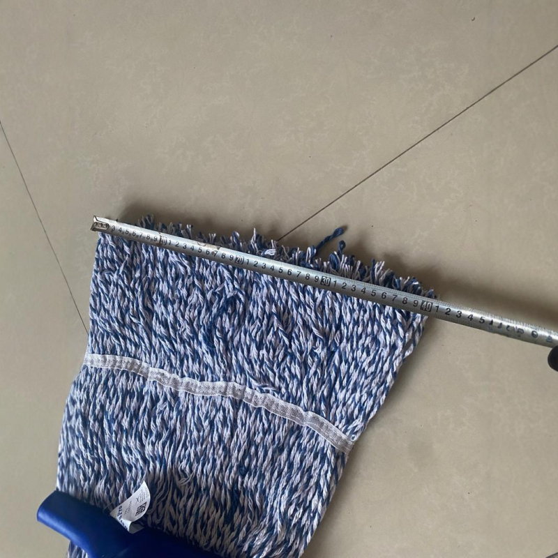 Ploški mop od pamucne gaze s pamucnim vlaknom, glava mopa duga 70 cm, za kućnu i komercijalnu uporabu