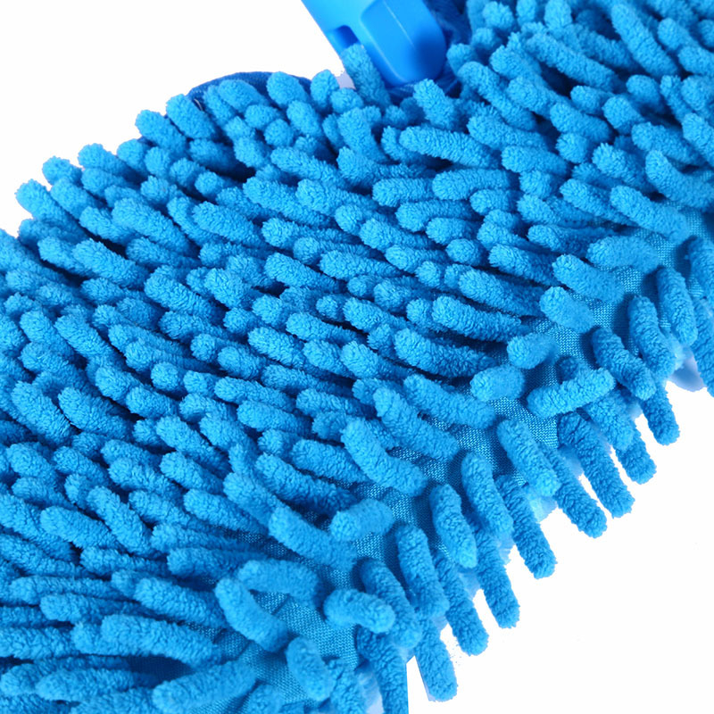Dvostrani ravni mop za mokro i suho čišćenje drvenih podova, s raspršivačem, mikrovlakna glava, inox teleskopska ručka – 130 cm