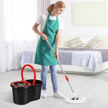 Set mikrofiber mop i kanta s 360° rotacijom