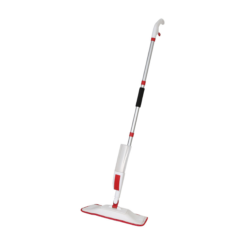 Spray mop za drvene podove s dezinfekcijom, čišćenje bez dodira, mokro i suho korištenje, mikrofibrena glava, aluminijska ručka