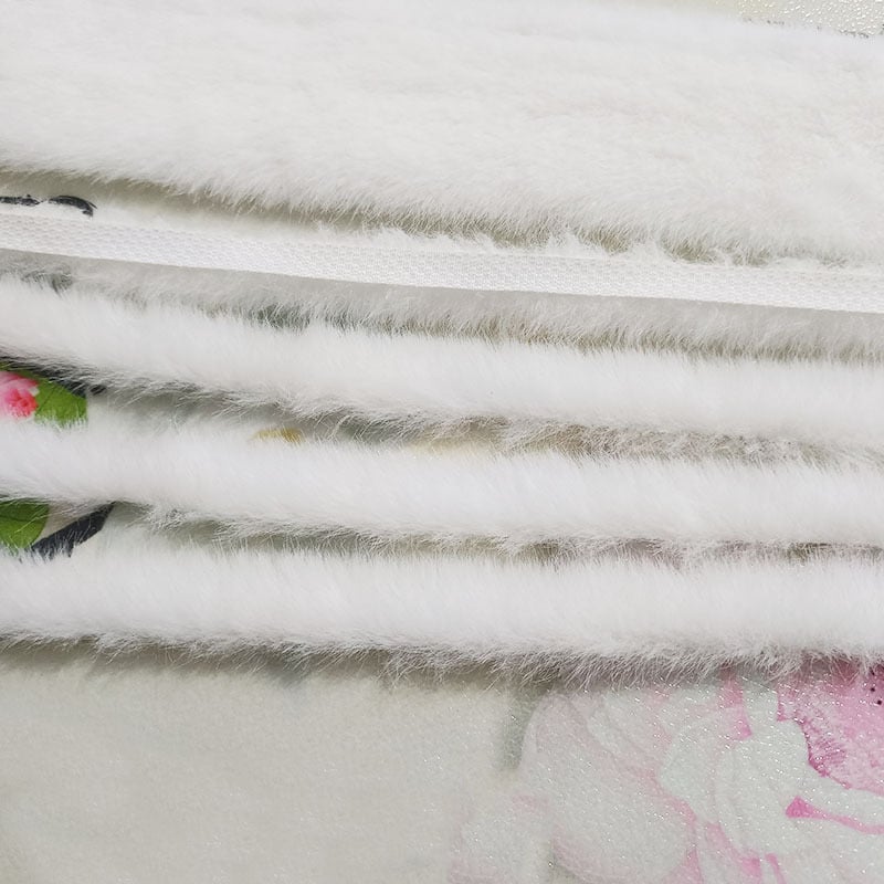DIY ékszerkiegészítők imitat nyérc szőrrel, fehér plüss szegély 1 cm, kézzel készített gyöngyök, varázspálca kiegészítő, nyuszi lámpa dísz