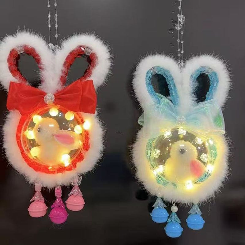 DIY ékszerkiegészítők imitat nyérc szőrrel, fehér plüss szegély 1 cm, kézzel készített gyöngyök, varázspálca kiegészítő, nyuszi lámpa dísz
