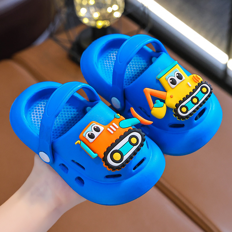 Dječje Crocs-stil ljetne sandale, prozračne, protuklizne, zatvoren prst, unisex, za bebe i djecu