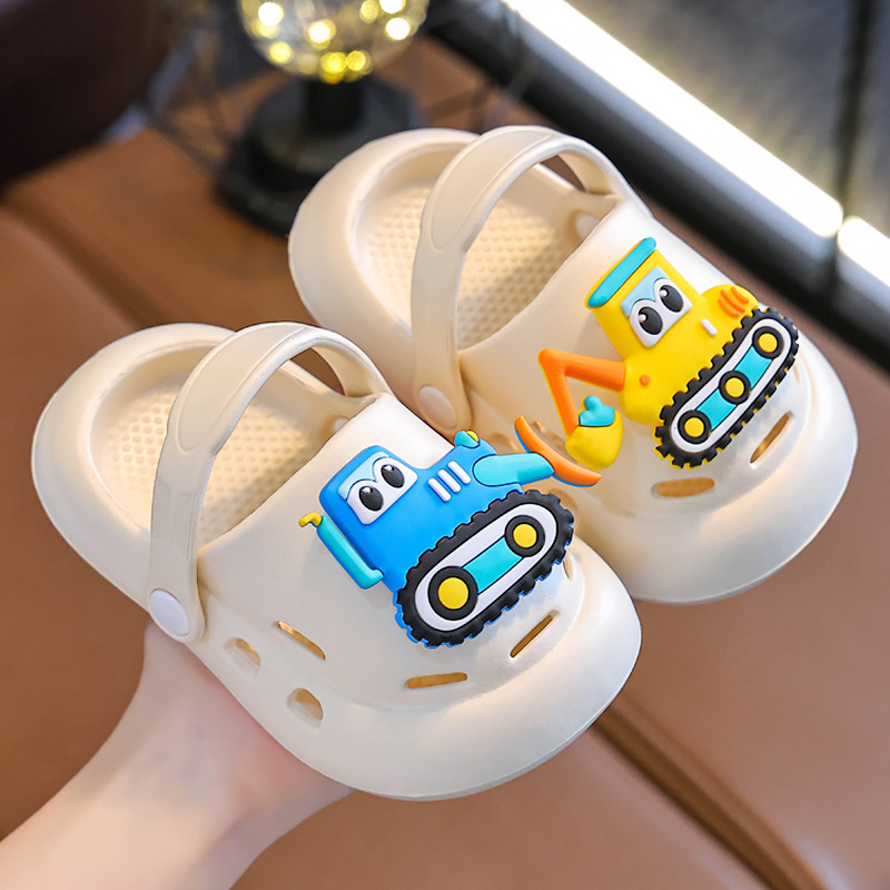 Dječje Crocs-stil ljetne sandale, prozračne, protuklizne, zatvoren prst, unisex, za bebe i djecu