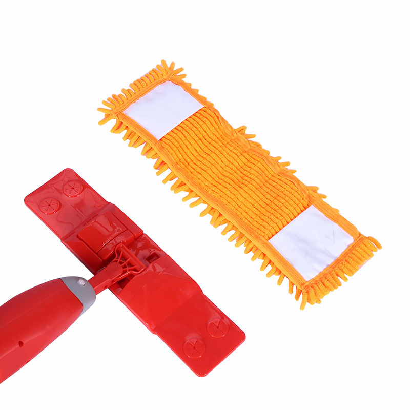 Mop s raspršivačem vode, bez pranja ruku, plosnati mikrofiber mop s teleskopskom ručkom duljine 130 cm za kućno čišćenje