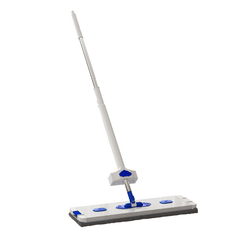 Bezkontaktni plosnati mop za kućnu upotrebu, od aluminijske legure, mikrovlakna, visoka apsorpcija, 2025. model