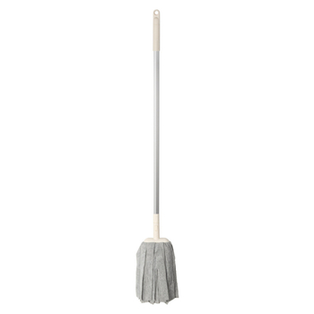 Mop za pod od mikrovlakana s aluminijskim štapom, srednja glava, klasičan dizajn za kućnu upotrebu, vrlo upijajući.