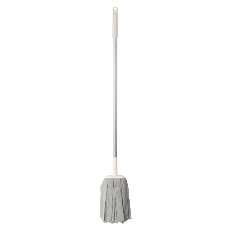 Mop za pod od mikrovlakana s aluminijskim štapom, srednja glava, klasičan dizajn za kućnu upotrebu, vrlo upijajući.